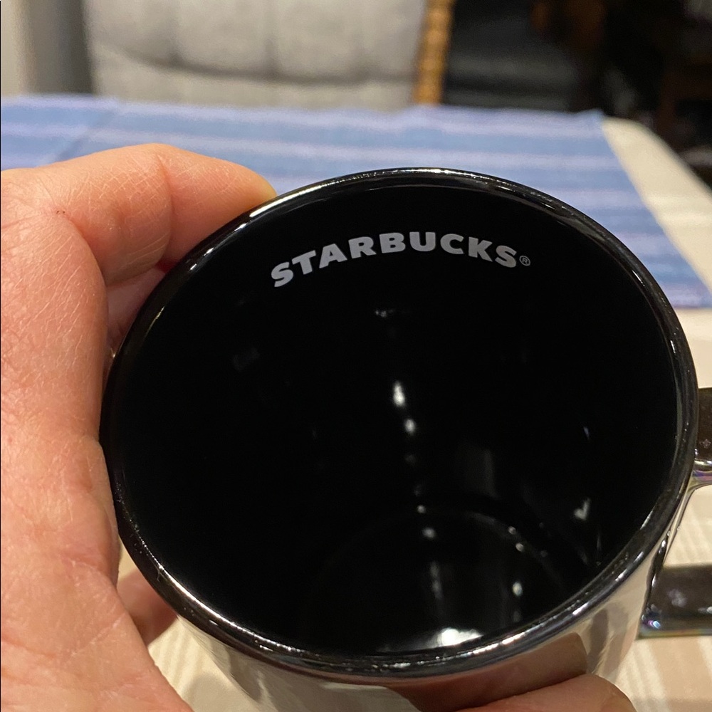 STARBUCKS Iridescent Black Mug 2020 - Picture 2 of 7